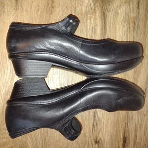 Abeo Candace Mary Jane  Non Slip Shoes Heels Black Customized Orthotics Womens-7